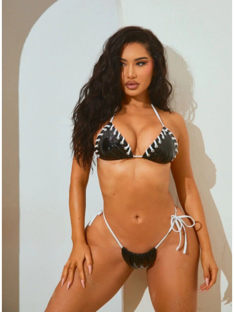 Lace up bikini product image (2)