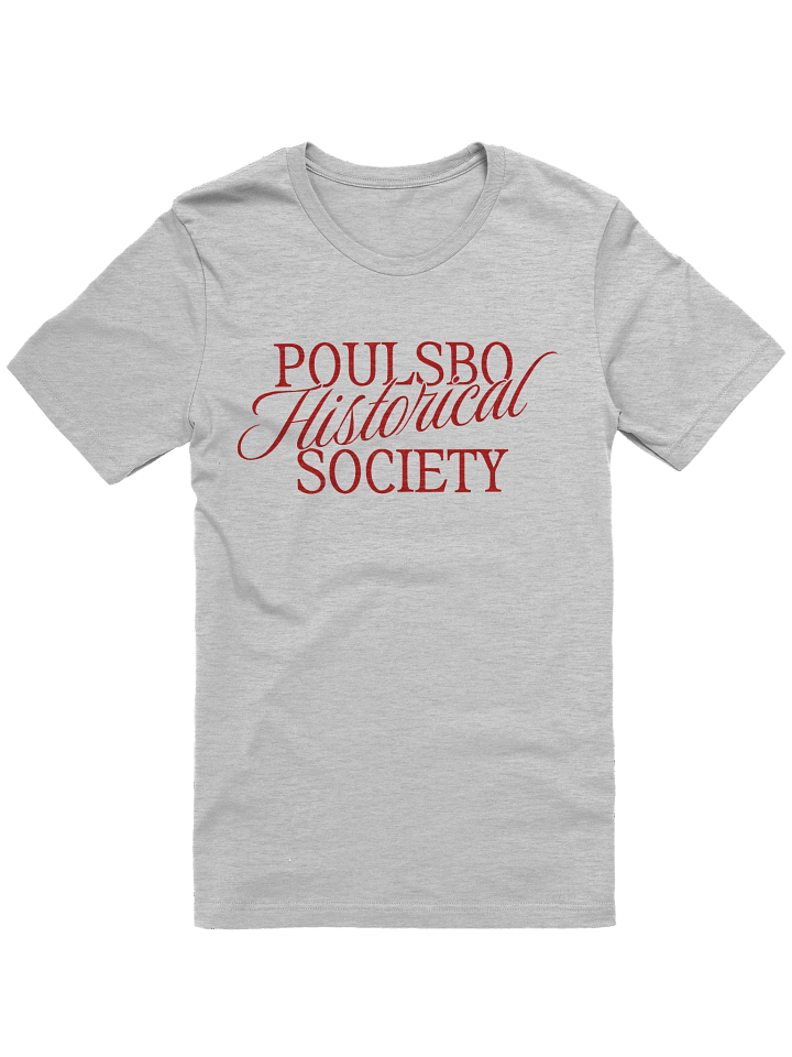 Poulsbo Historical Society Script Tee product image (7)
