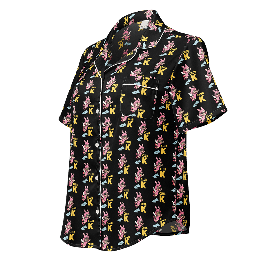 Super K's Club Women's Short Sleeve Pajama Top product image (1)