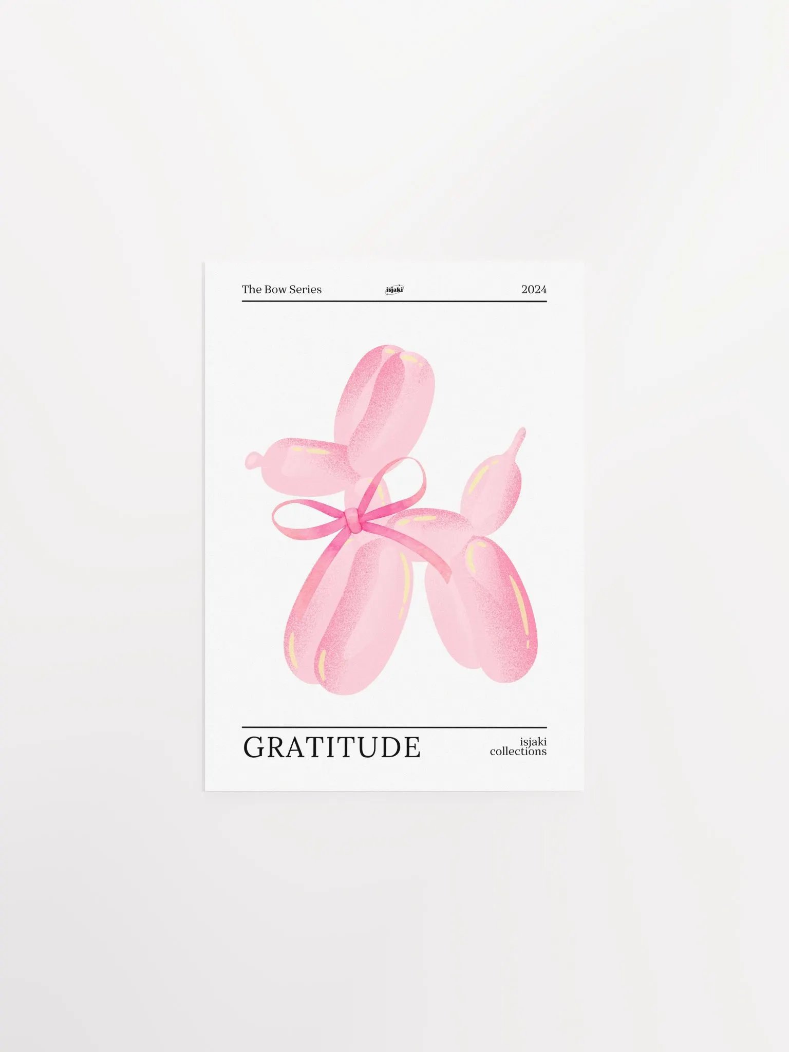 Pink Balloon Dog Print | 2024 The Bow Series Edition product image (5)