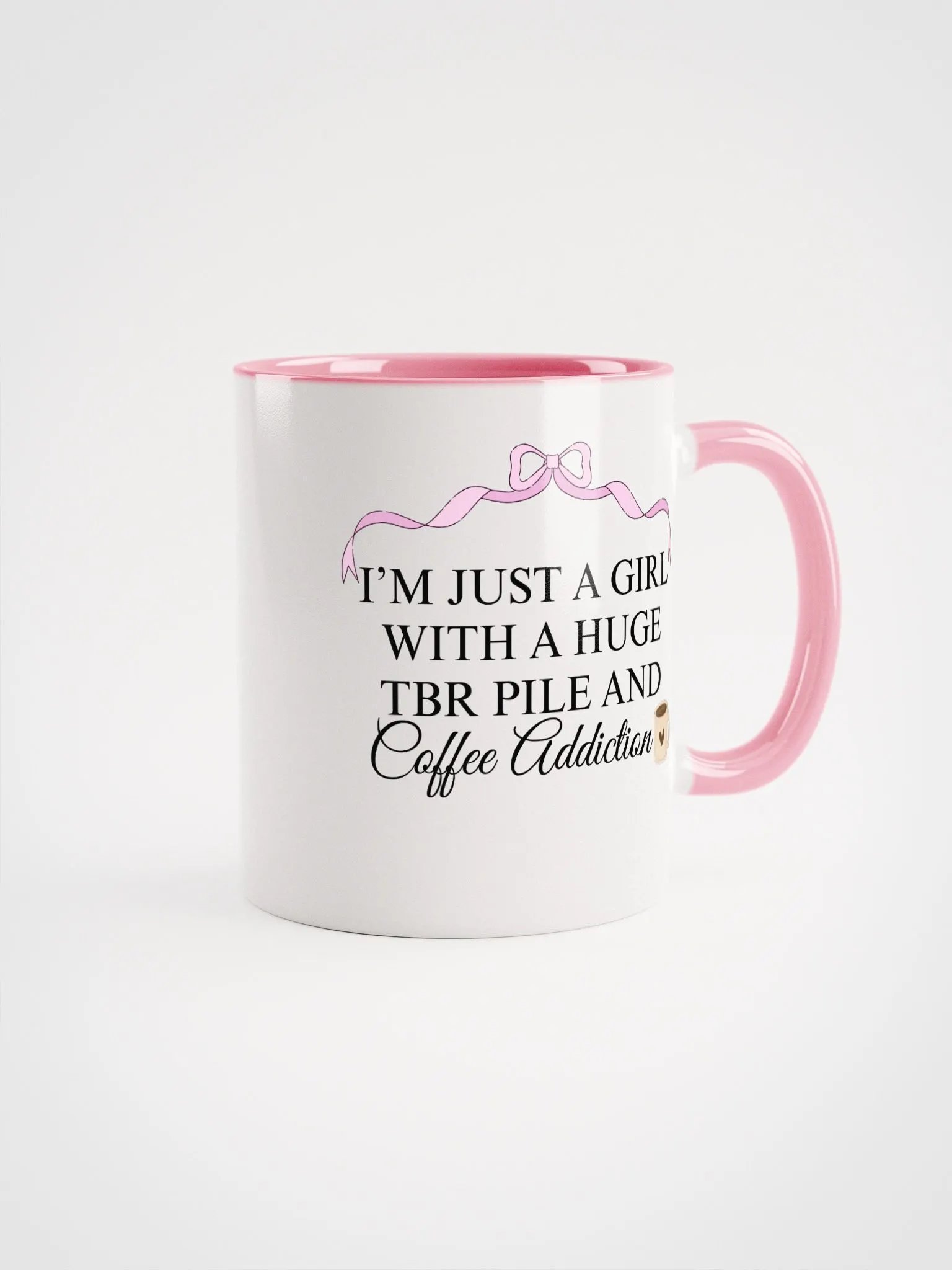 TBR Pile and Coffee Addiction mug product image (1)