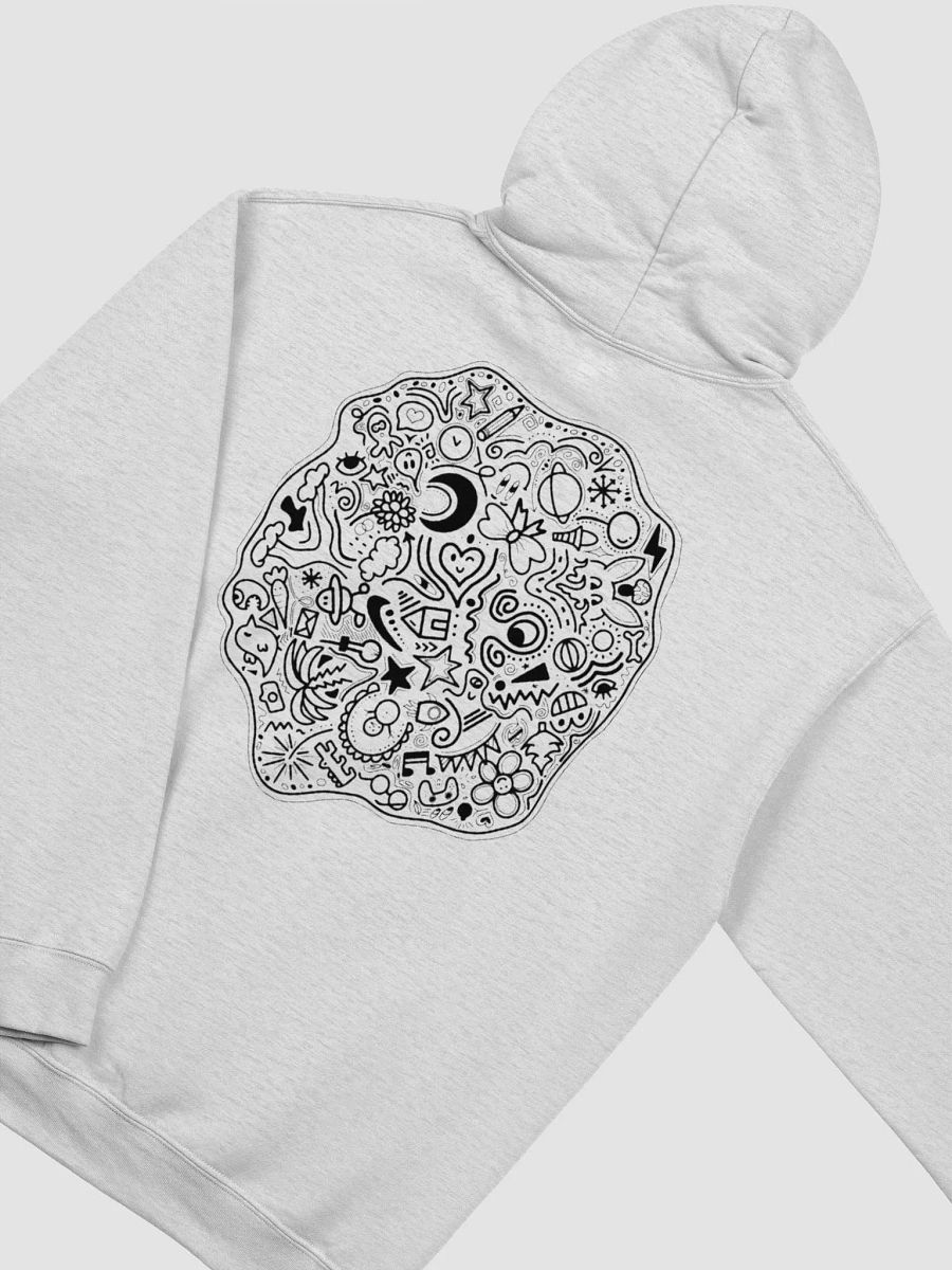 black doodle hoodie product image (1)