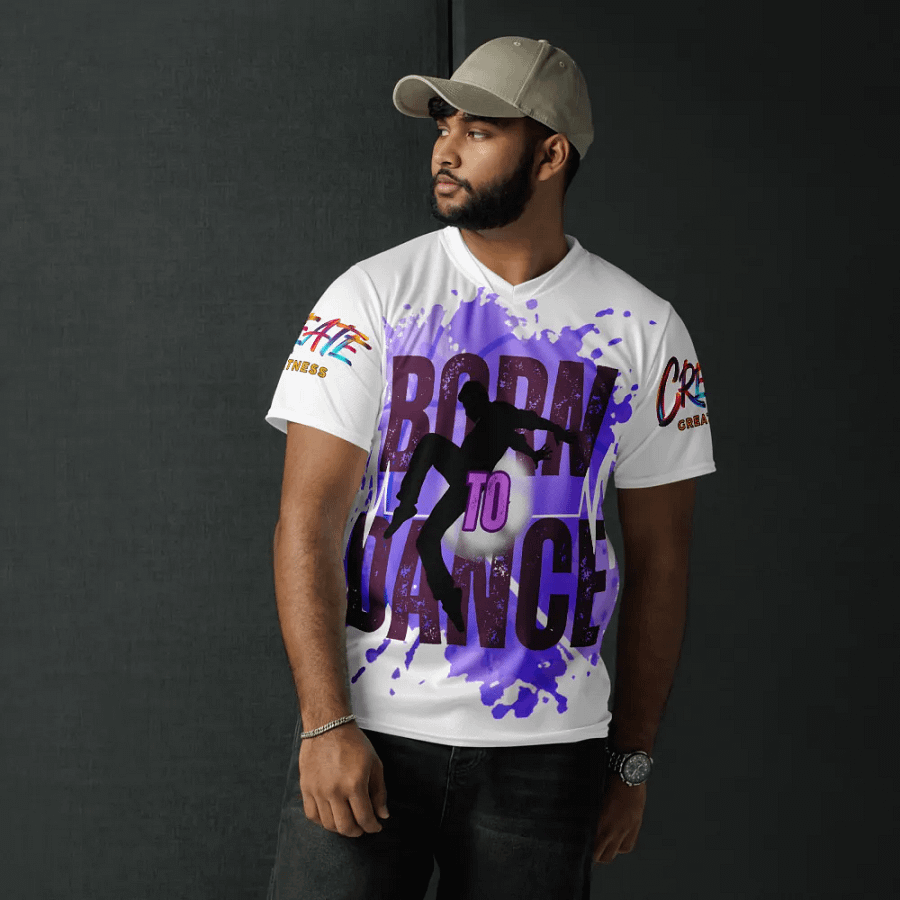 Dynamic Born to Dance His Silhouette All-Over Print Jersey product image (7)