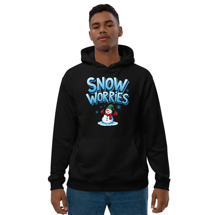 Snow Worries Eco Hoodie product image (1)