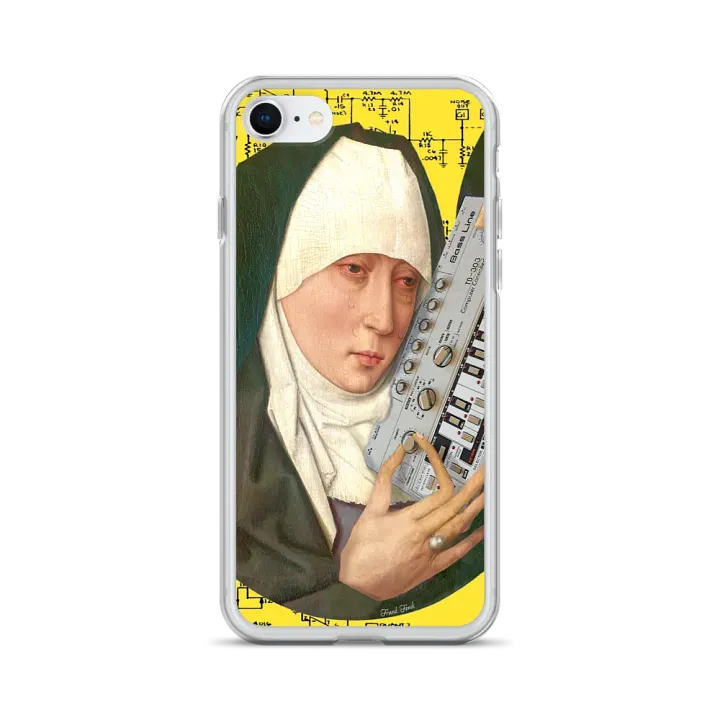 Mater Dolorosa meets Roland TB 303 by Frank Fonik Techno EDM Clear Case for iPhone® product image (24)