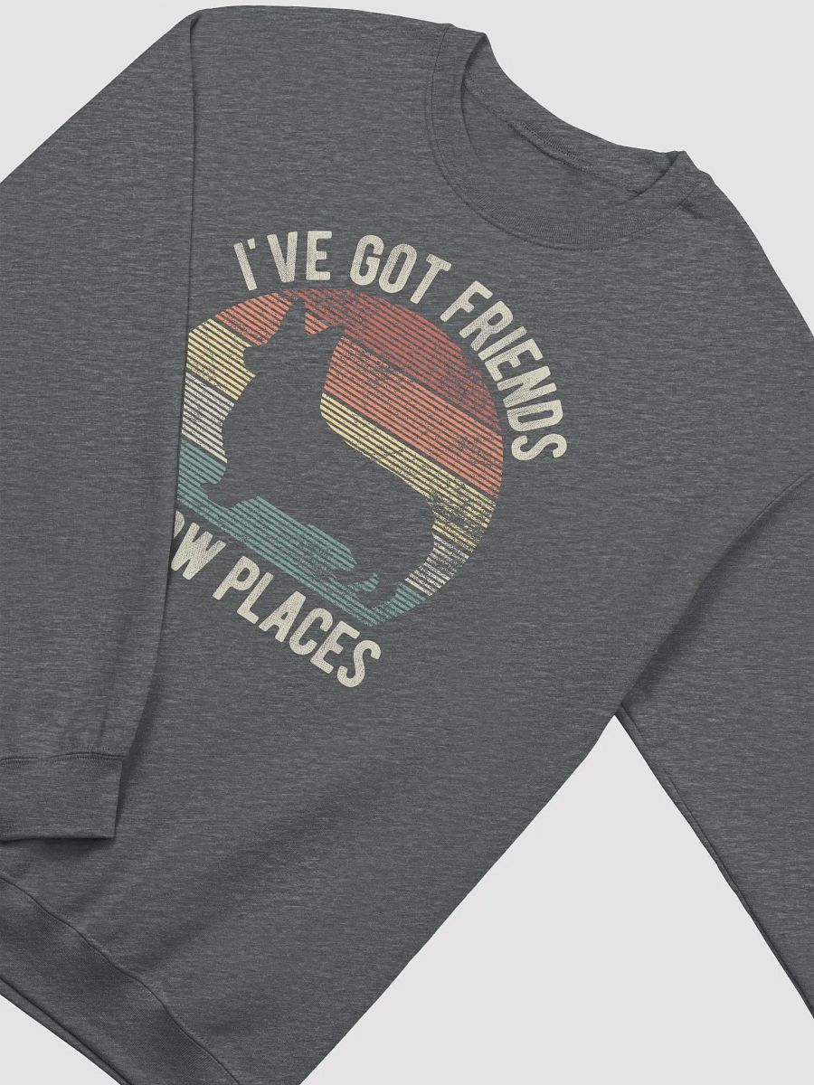 I've Got Friends in Low Places Pembroke Welsh Corgi Sweatshirt | Funny Sweatshirt for Corgi Paw-rents product image (9)