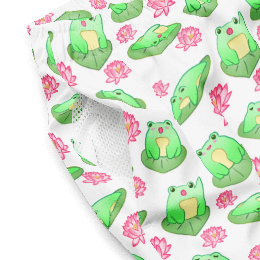 Kawaii Froggie Swim Shorts product image (4)