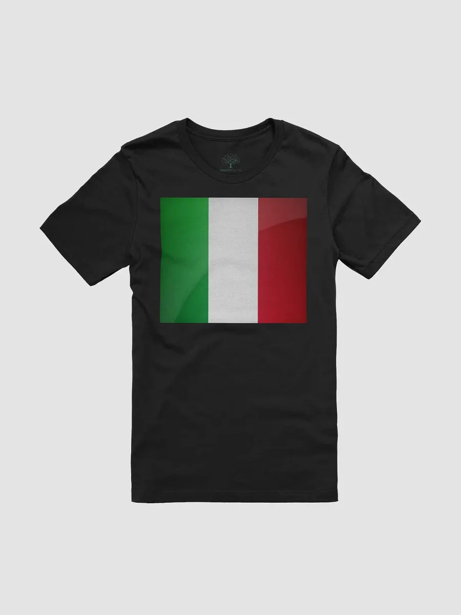 Supersoft Unisex Italian Flag T-Shirt | Graphic Grove Exclusive product image (3)