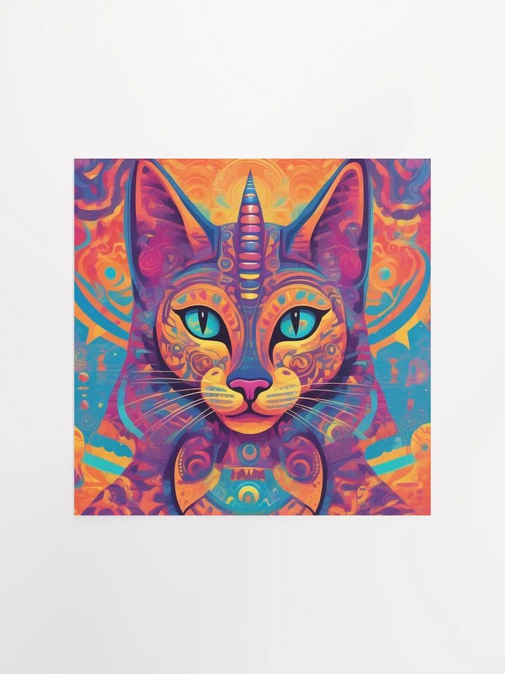 Sacred Spirit Space Cat Poster product image (4)