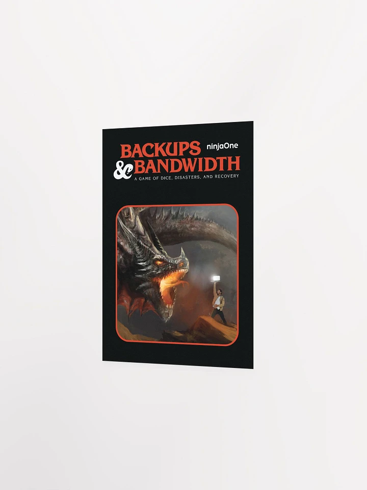 NinjaOne Backups & Bandwidth 2023 - Poster product image (2)