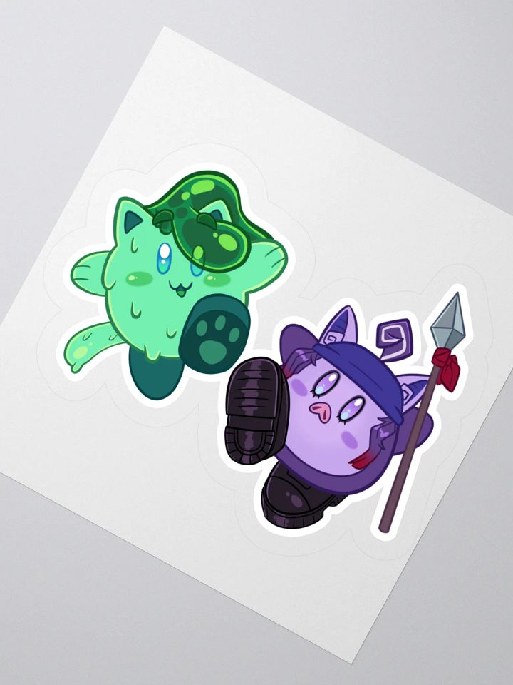 SlimeyBat - Poyo Jade & Bandana Trash Bat [sticker] product image (6)