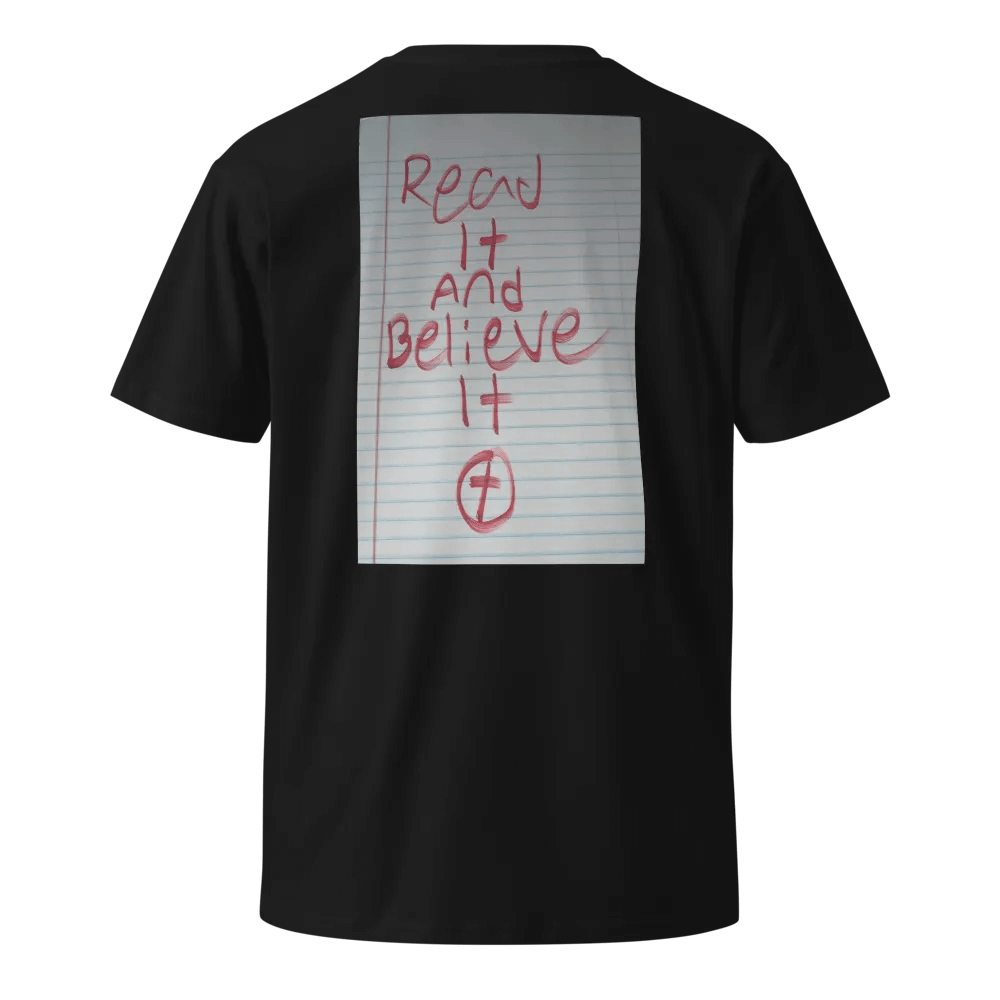 YF "GOD LOVES YOU" WRITTEN T-SHIRT product image (7)
