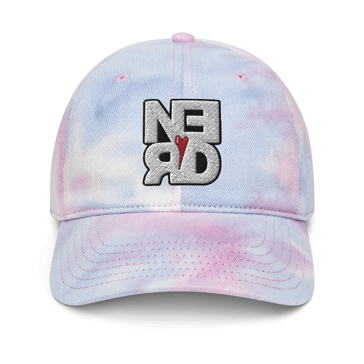 Nerd Heart Tie-Dye Hat product image (3)