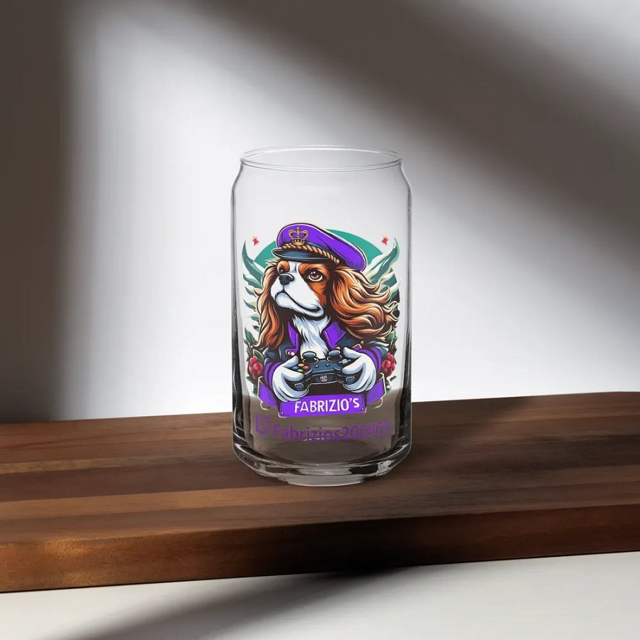 Gamer Dog Can-Shaped Glass product image (35)