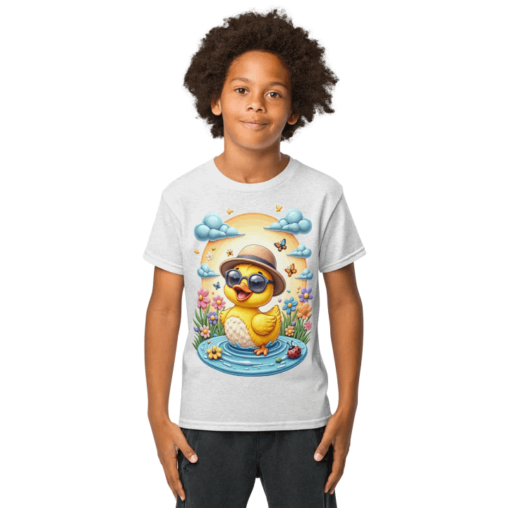 Lucky Ducky Youth Tee product image (9)