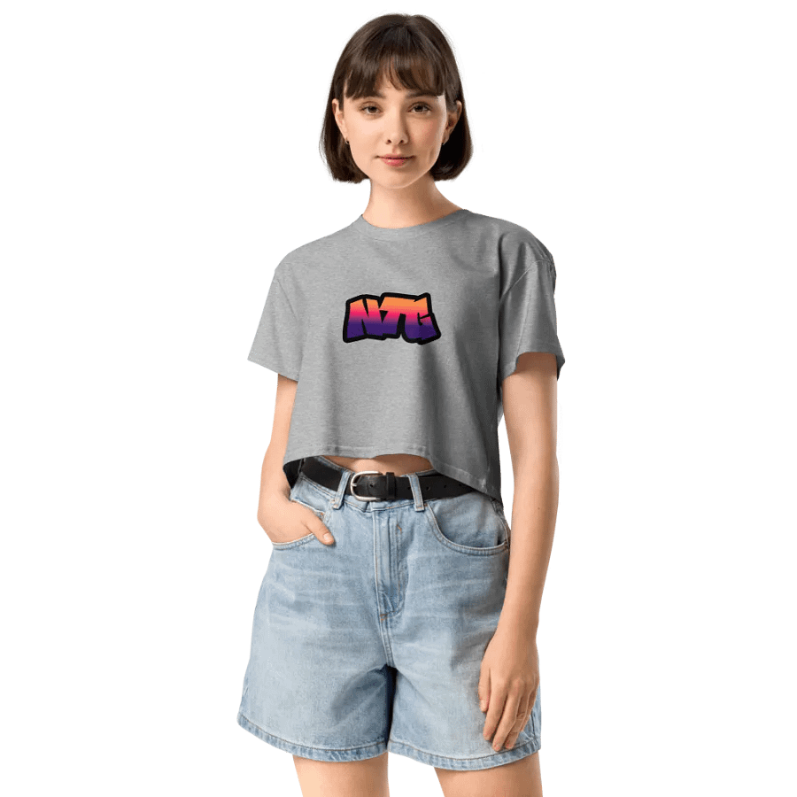 NTG Graffiti Womens Crop Top product image (12)