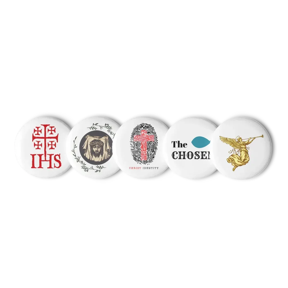 Holy Cross Pin Button Set product image (6)