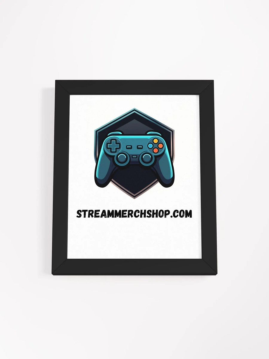 STREAMMERCH Framed Poster DEMO product image (32)