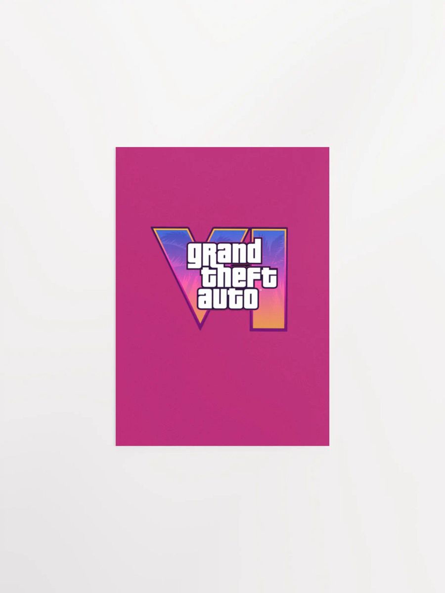 Tropical Vibes Grand Theft Auto Poster product image (1)