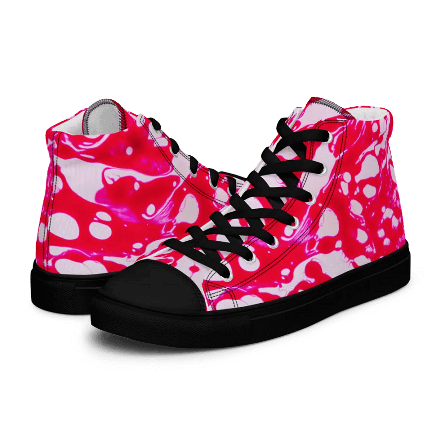 Women's High Top Canvas Shoes: 