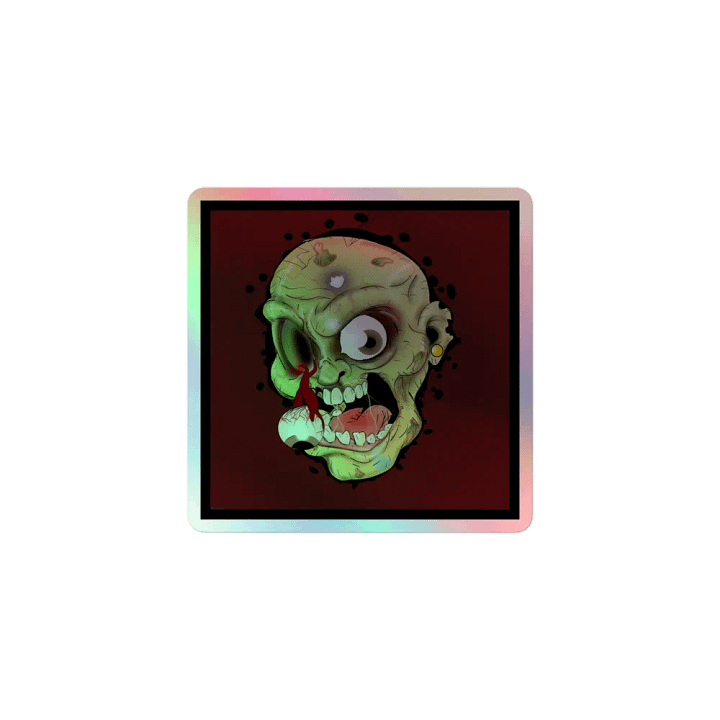 Ghoulish Graveyard Holographic Sticker Set product image (1)