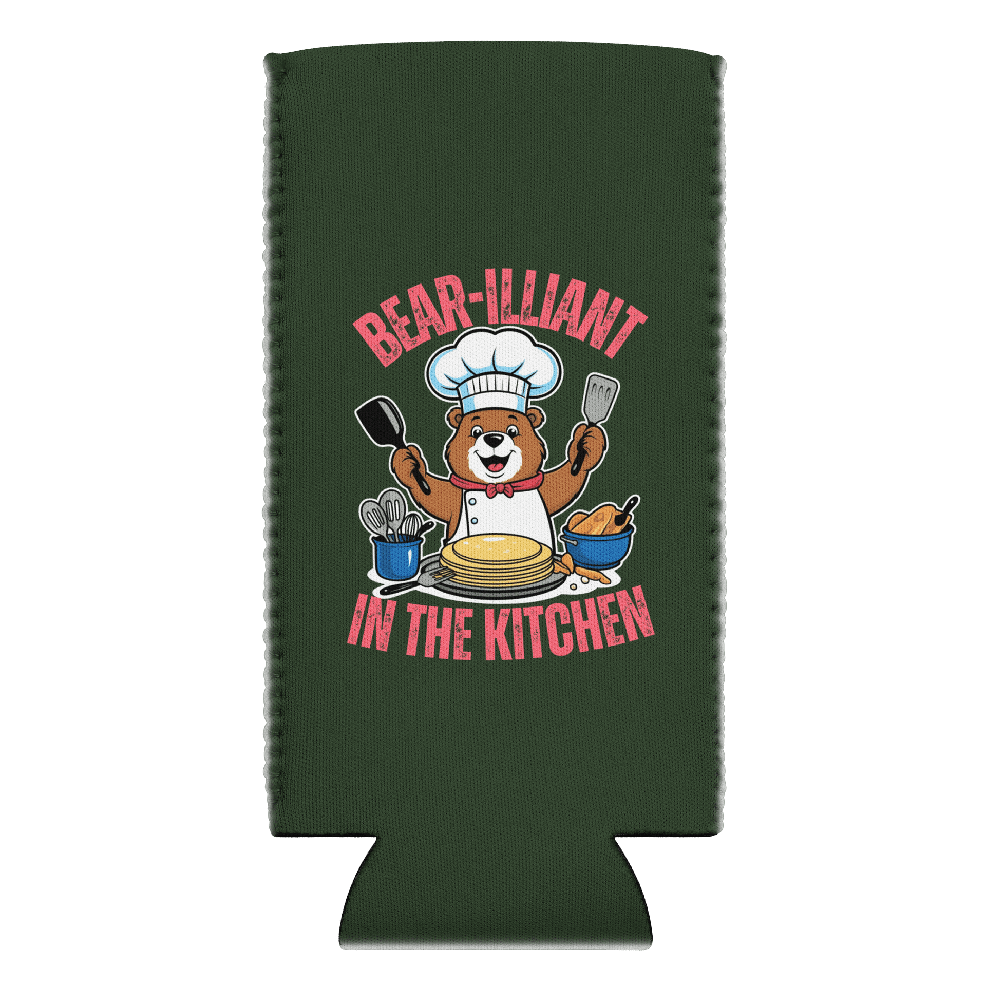 bear-illiant in the kitchen coozie can cooler product image (10)