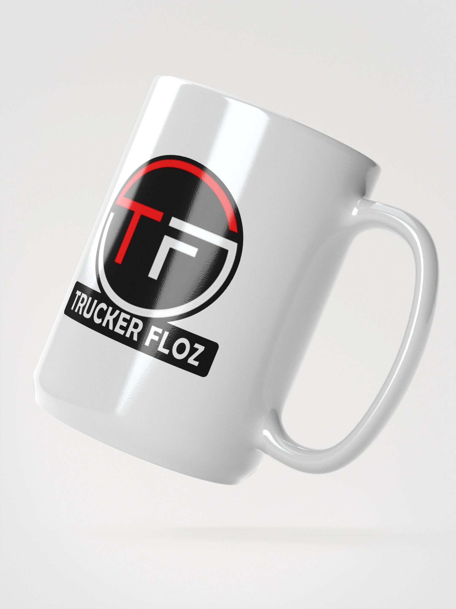 TF White Glossy Mug product image (2)