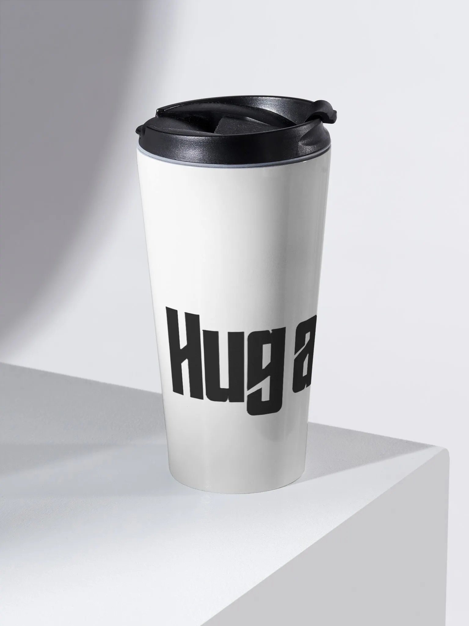 Hug A Nerd Travel Mug (stainless steel) product image (2)