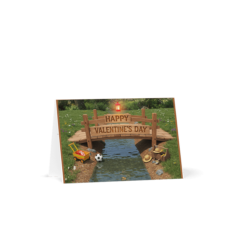 Valentine's Day card - Template product image (1)