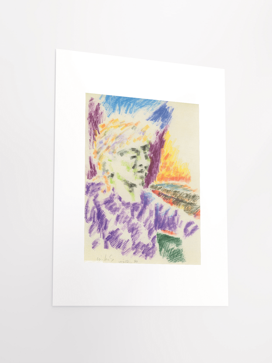 Head of a Woman 1988 print product image (4)