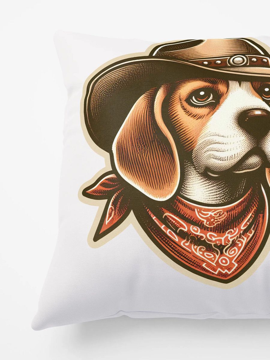 Cowboy Beagle -Pillow product image (3)