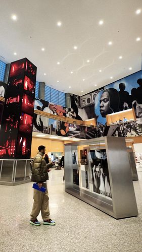 ‘The Book of HOV’ was a free exhibit at the Brooklyn Public Library celebrating #JayZ #ShawnCarter’s life and career, curated...