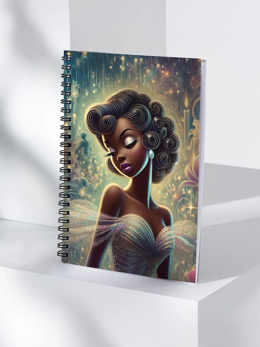 Crystal Beauty Spiral Notebook product image (4)