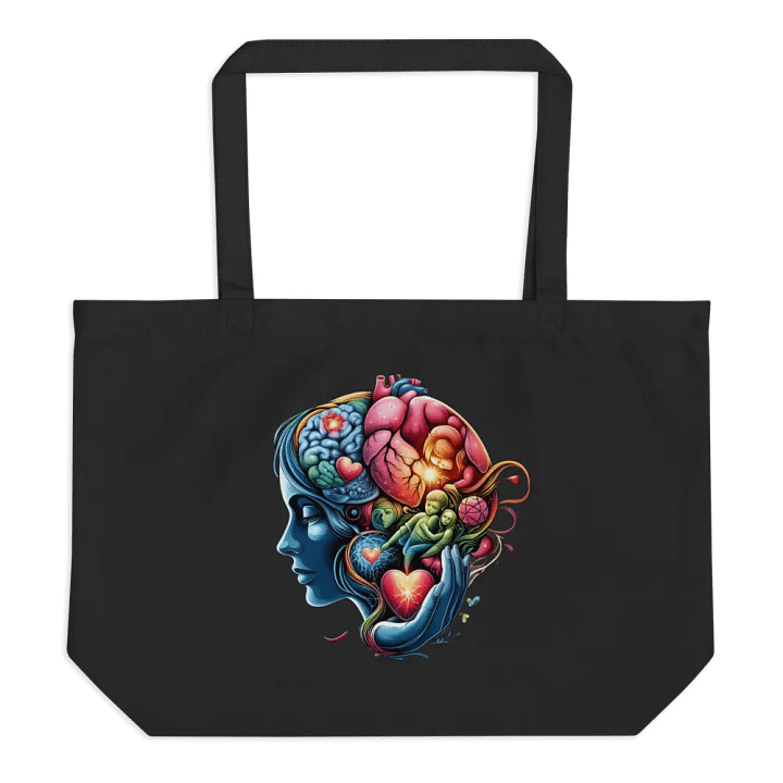 Psyche's Embrace Organic Tote product image (1)