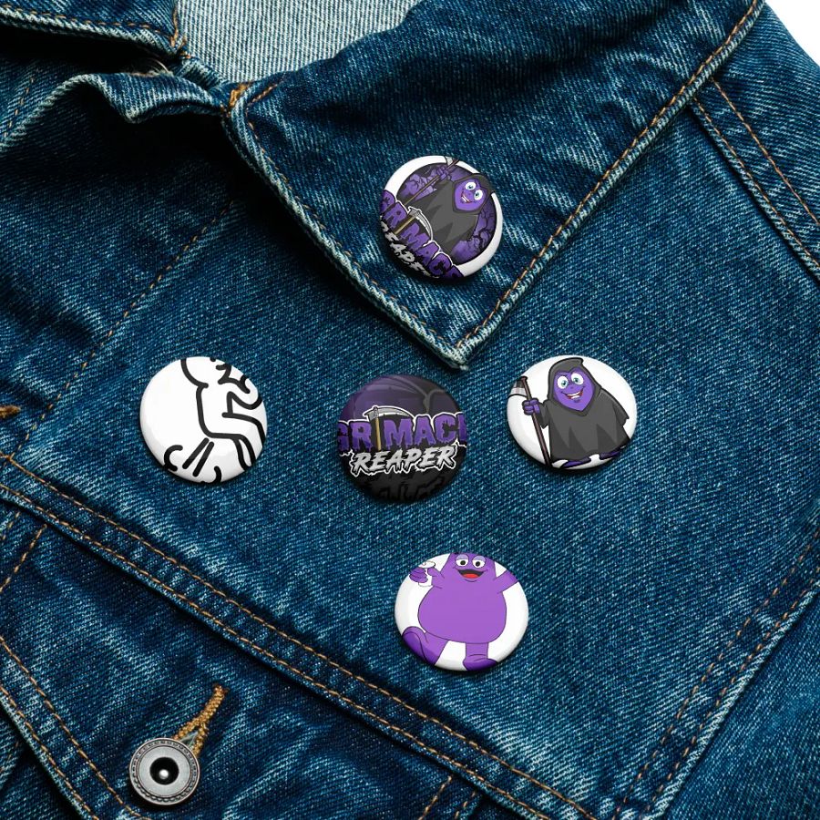 The Grimace Reaper pin pack product image (16)