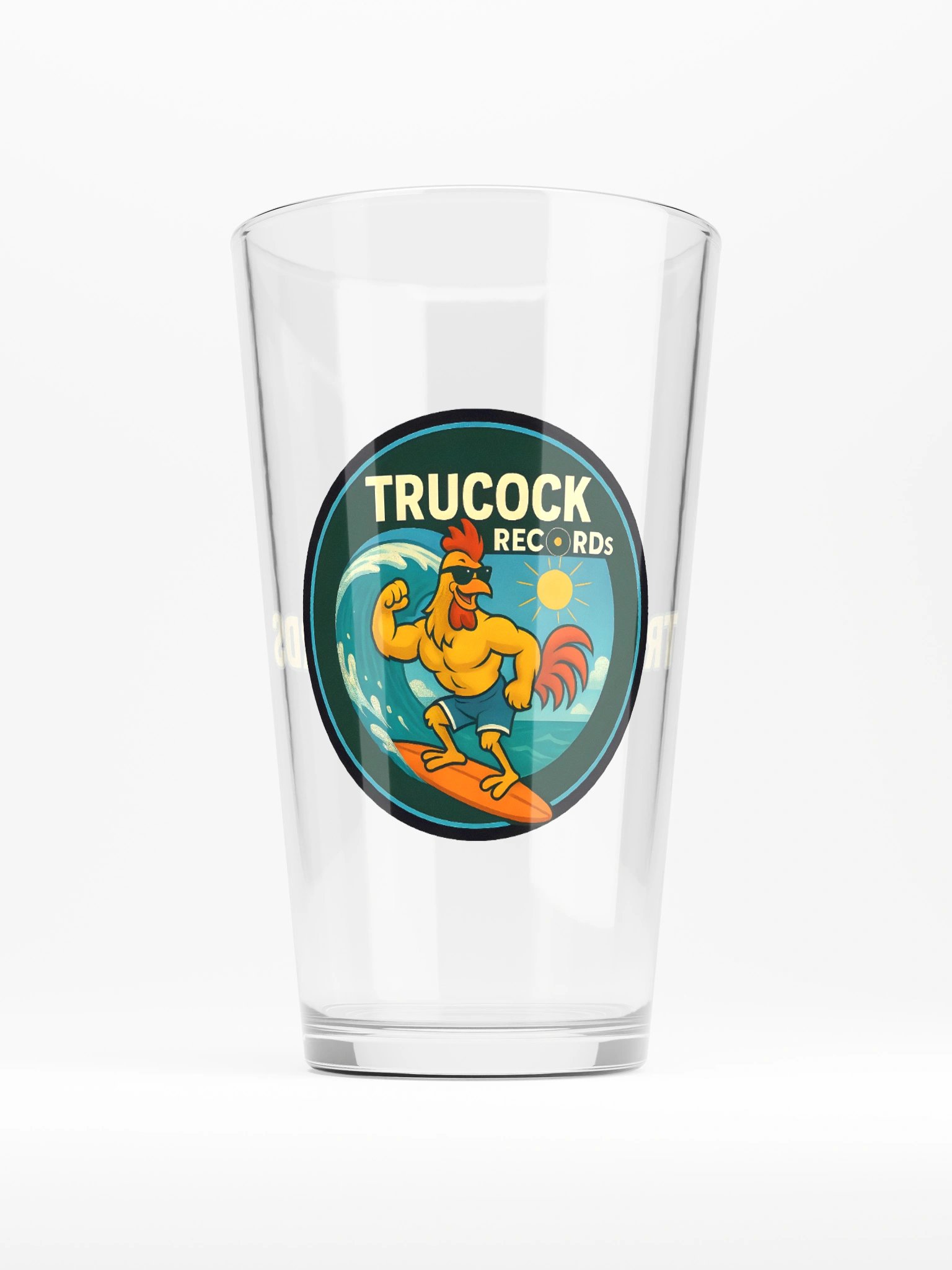 Trucock Records Pint Glass product image (2)