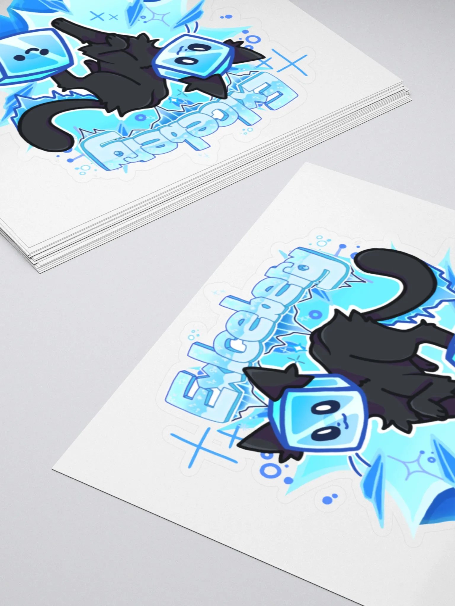 Ice Cat Sticker product image (4)