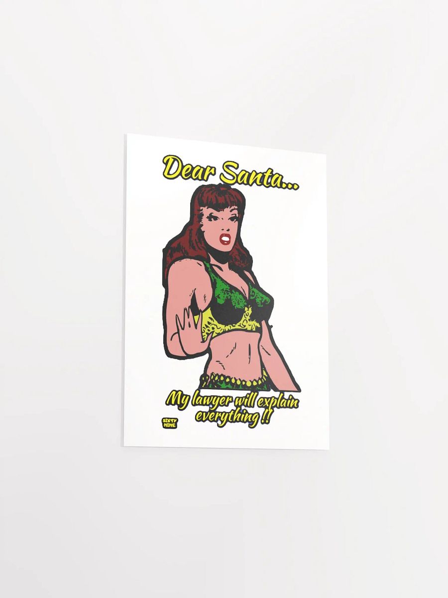 DEAR SANTA, MY LAWYER WILL EXPLAIN EVERYTHING!! product image (14)