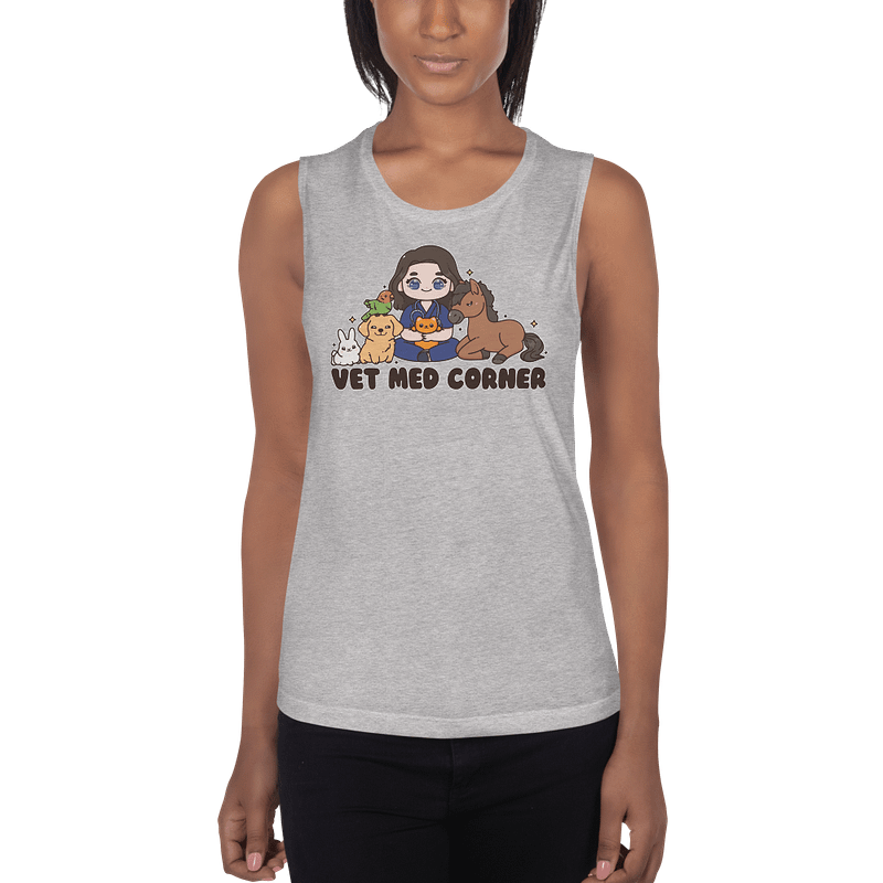 Vet Med Corner Flowy Women's Tank