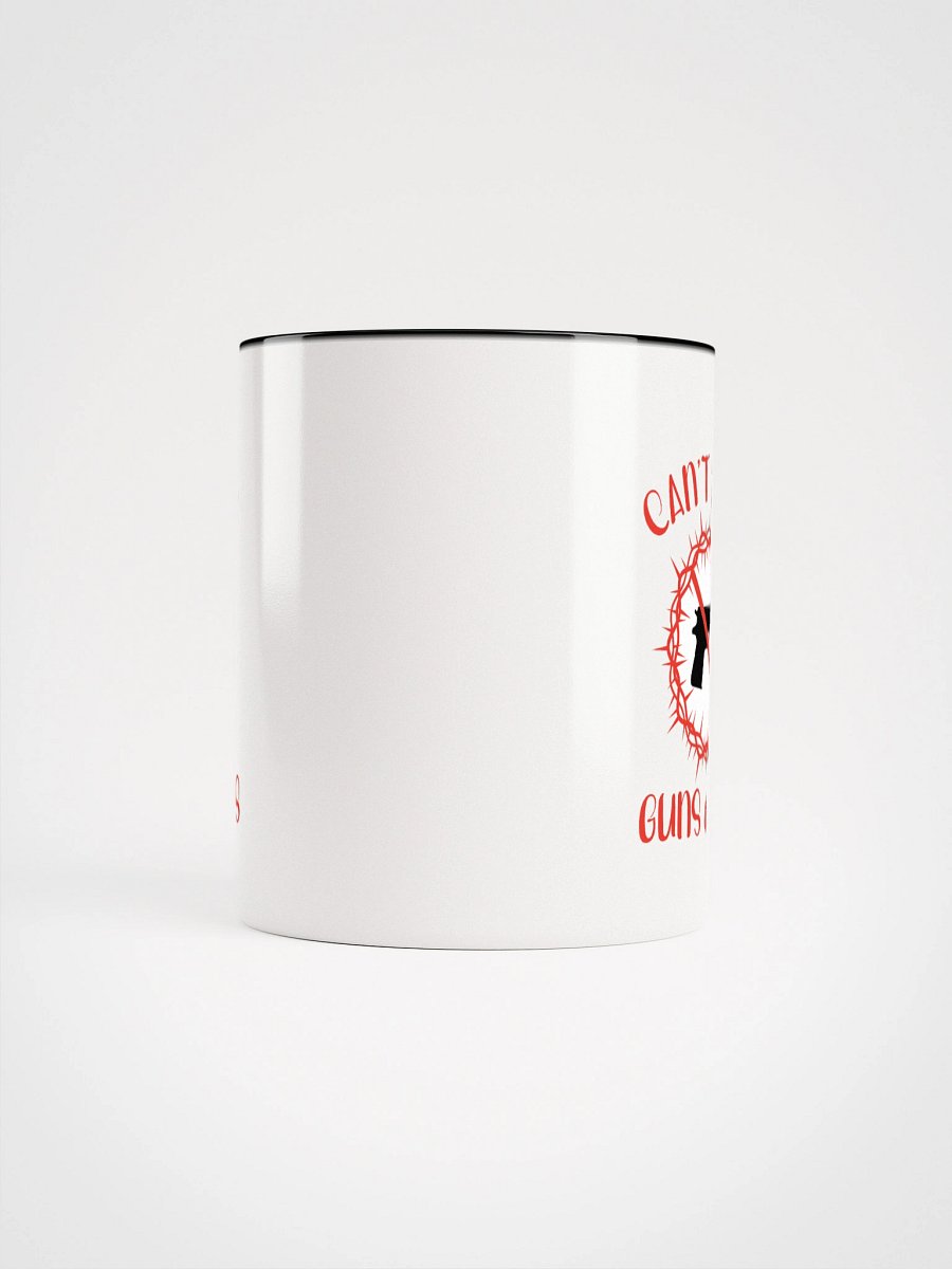 Can't Love Guns And Jesus Accent Mug product image (19)