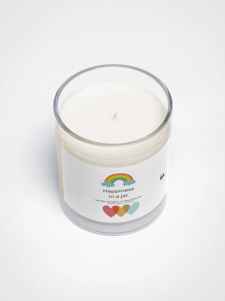 "Happiness in a jar" Soy Wax Candle product image (3)