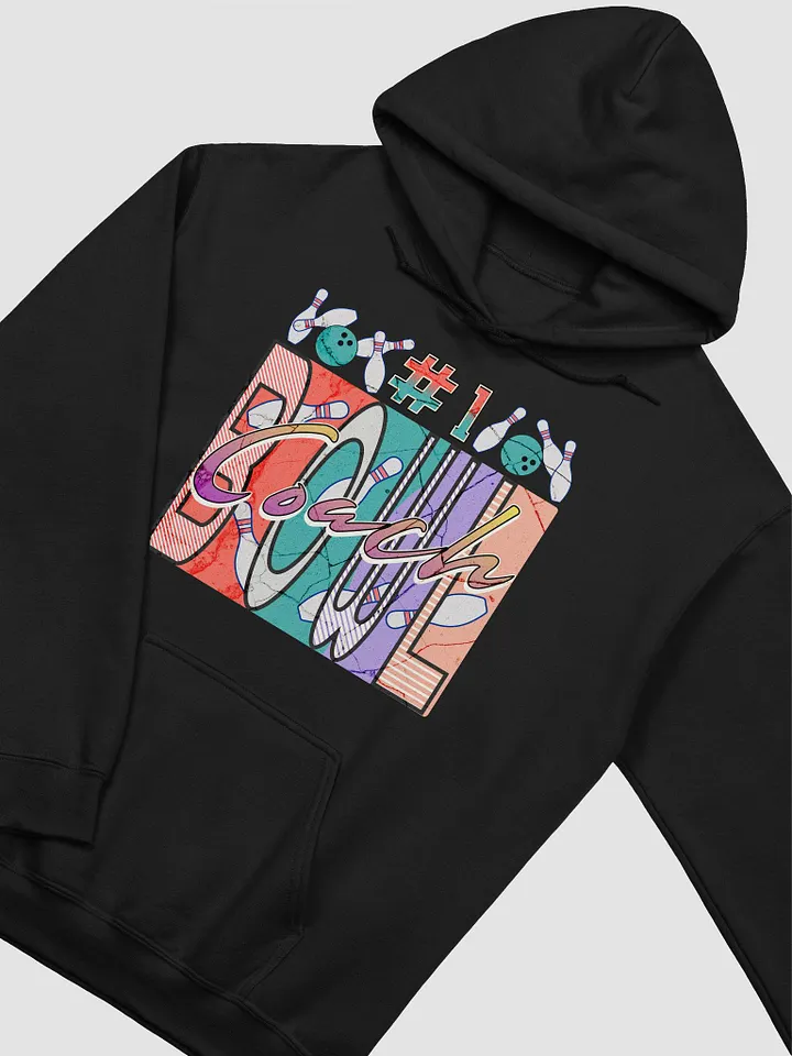 Number 1 Coach Bowling Retro Hoodie product image (2)
