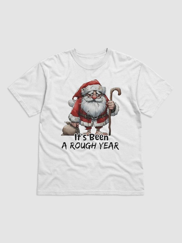 Santa Claus It’s Been A Rough Year Shirt product image (2)