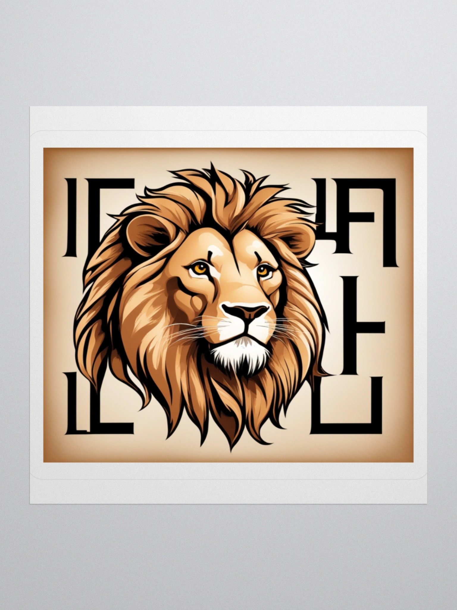 Leo's Roar Kiss-Cut Sticker product image (2)