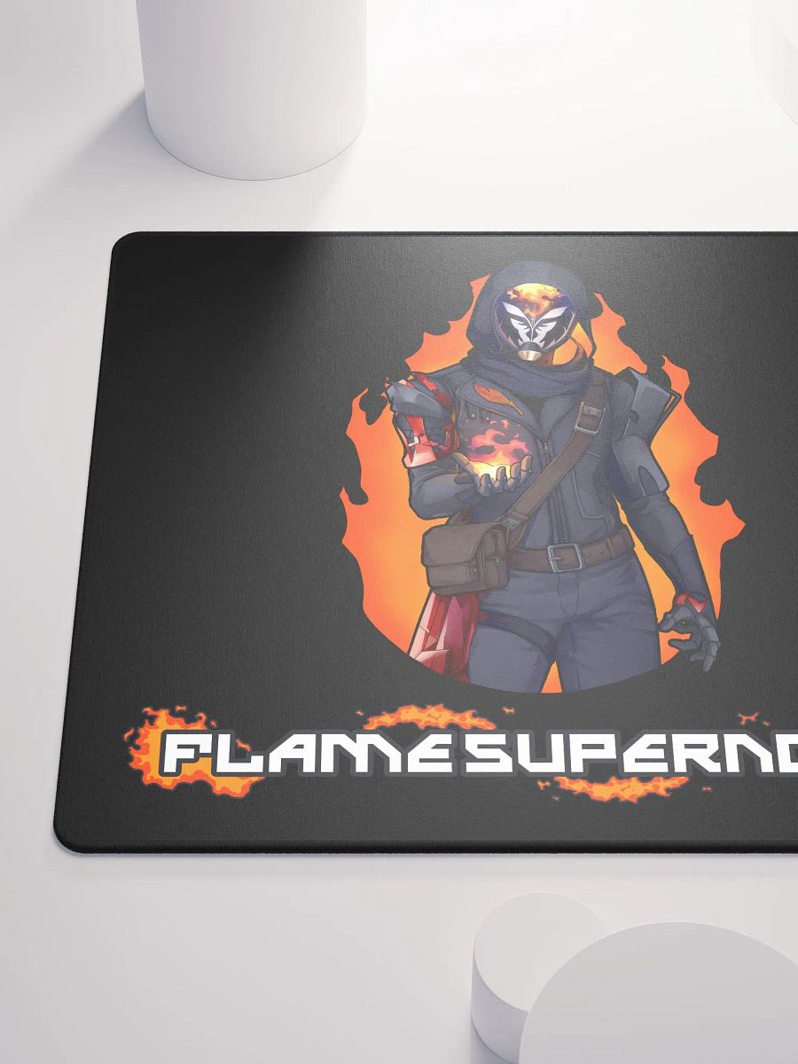 Flame Supernova Gaming Mousepad (Black) product image (6)