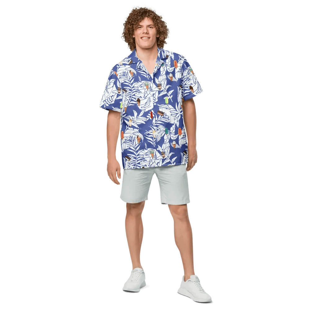 Beaches & Cream Hawaiian Shirt product image (4)