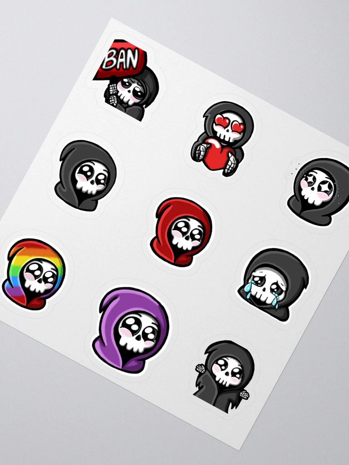 Emote Sticker Sheet product image (5)