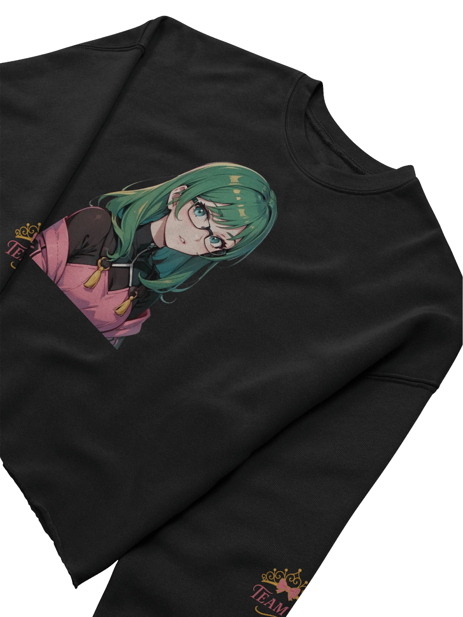 (Green WAIFU) K Crop Sweatshirt product image (5)