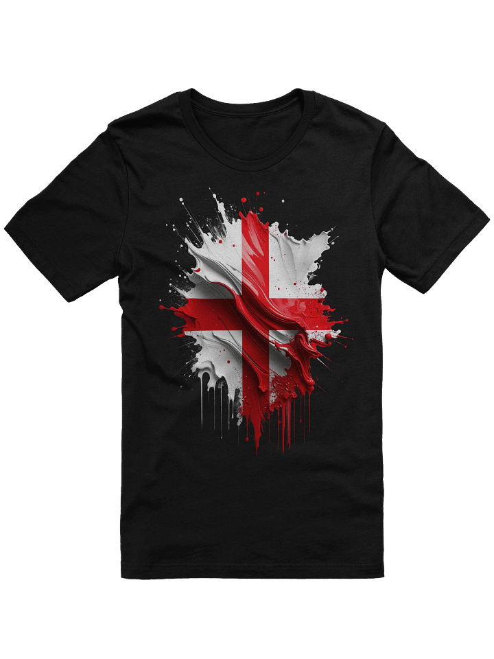 Painted St. George's Cross Ladies T-Shirt product image (1)