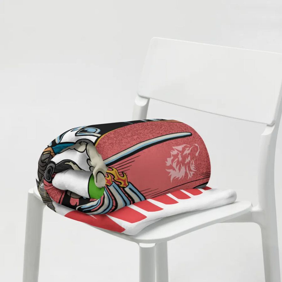 Lawnmower Mic | Throw Blanket product image (7)